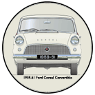 Ford Consul 204E Convertible 1959-62 Coaster 6